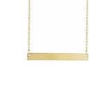 The "Love Lines" Bar Necklace
