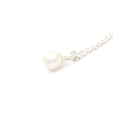 Pearl Drop Pendant with 18" Chain