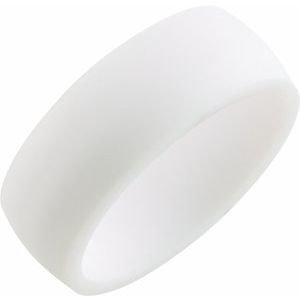 Silicone Comfort-Fit Band, White