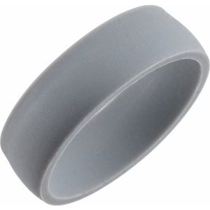 Silicone Comfort-Fit Band, Gray