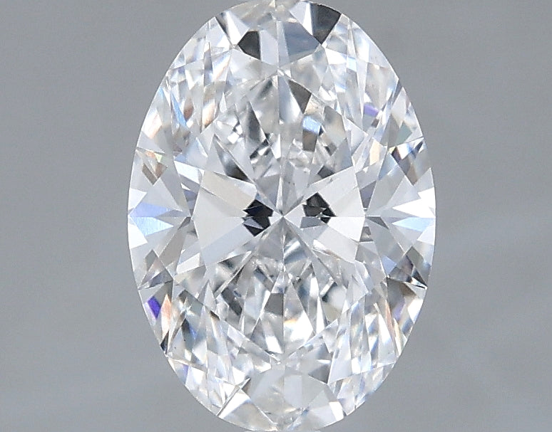 1.530 OVAL E VS1 lab-grown diamond