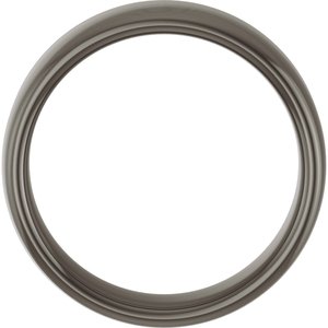 Titanium European Comfort-Fit Band
